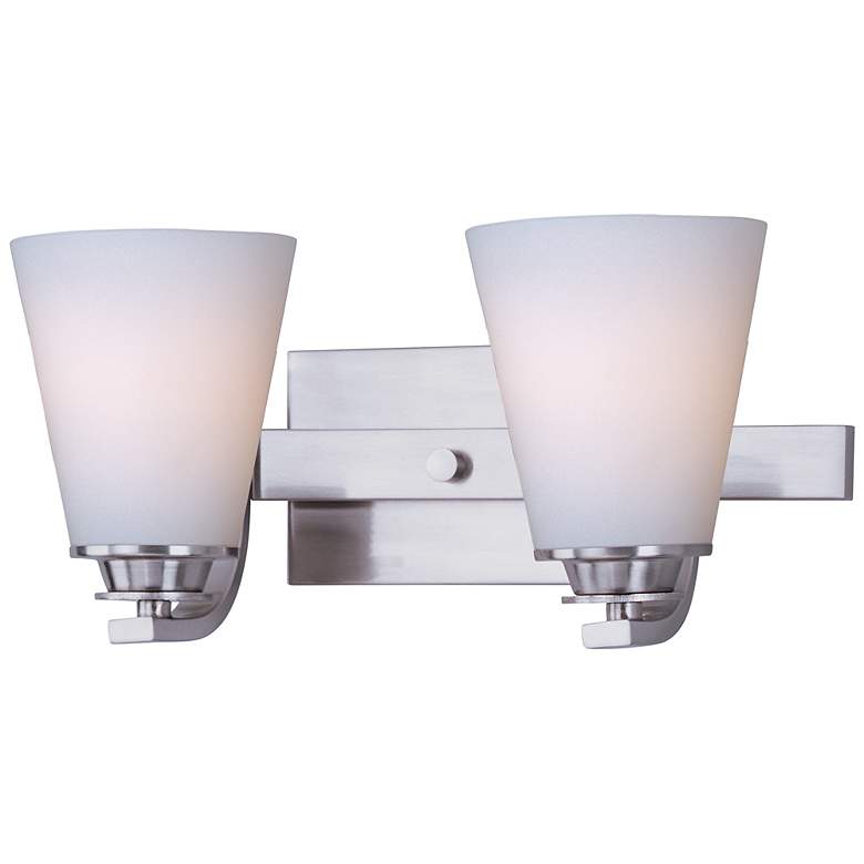 Image 1 Conical 2-Light Bath Vanity