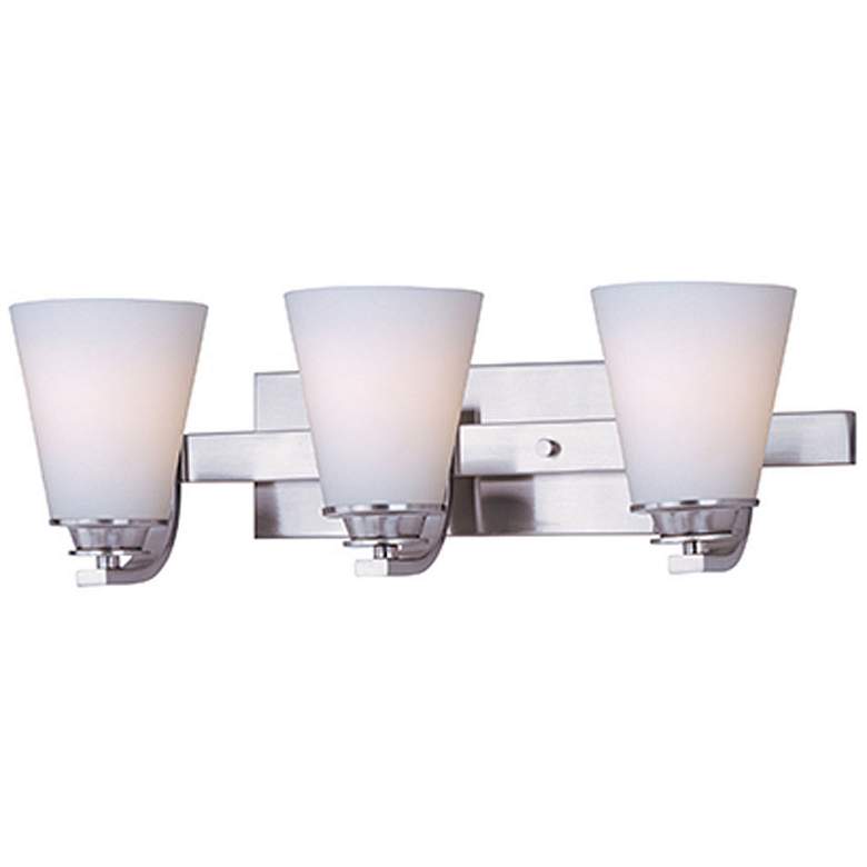 Image 1 Conical 3-Light Bath Vanity