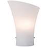 Conico Collection 13" High Frost White Wall Sconce in scene