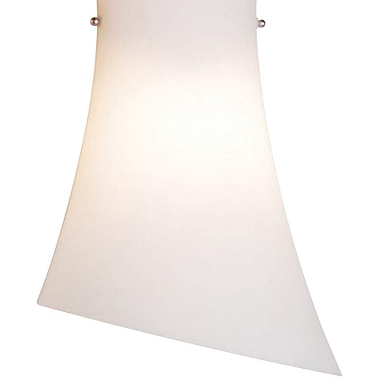 Conico Collection 20&quot; High Frost White Modern Wall Sconce more views