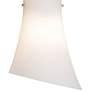 Conico Collection 20" High Frost White Modern Wall Sconce in scene