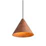 Thumbnail2 of Conique 2-Light Pendant in Dark Walnut more views
