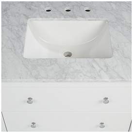 Image5 of Conna 30" Wide 2-Drawer White Single Sink Vanity more views