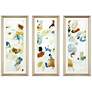 3_Connectivity 43" High 3-Piece Giclee Framed Wall Art Set