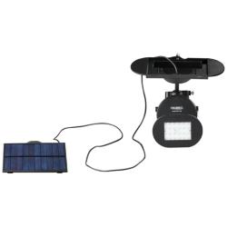Connel Black Single Direction LED Solar Security Light