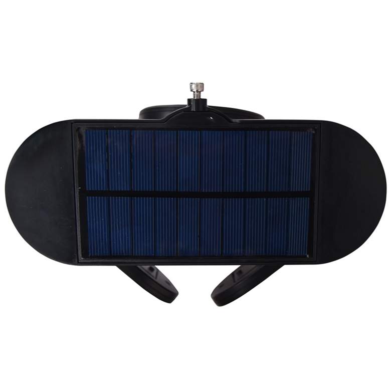 Image 5 Connel Black Twin Direction LED Solar Security Light more views