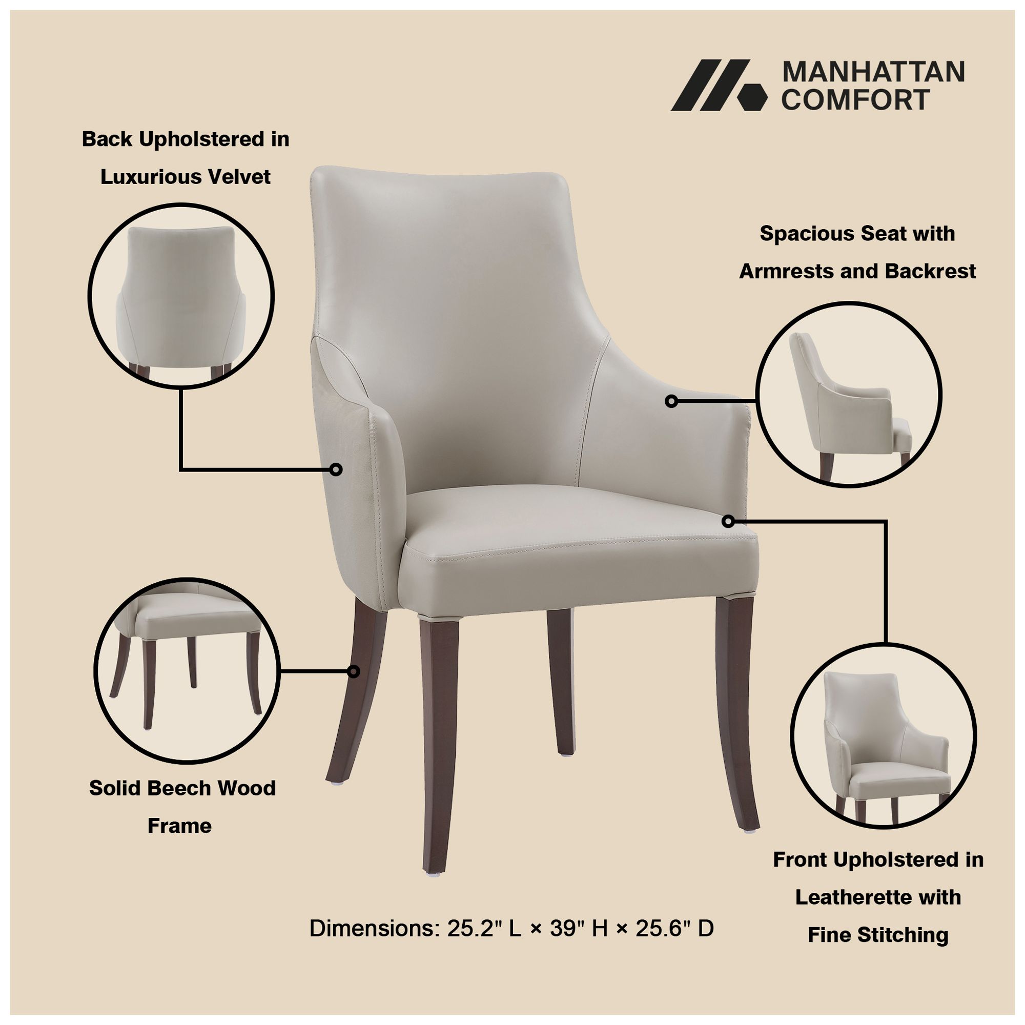Image 7 Connie 8-Piece Dining Chair Set more views