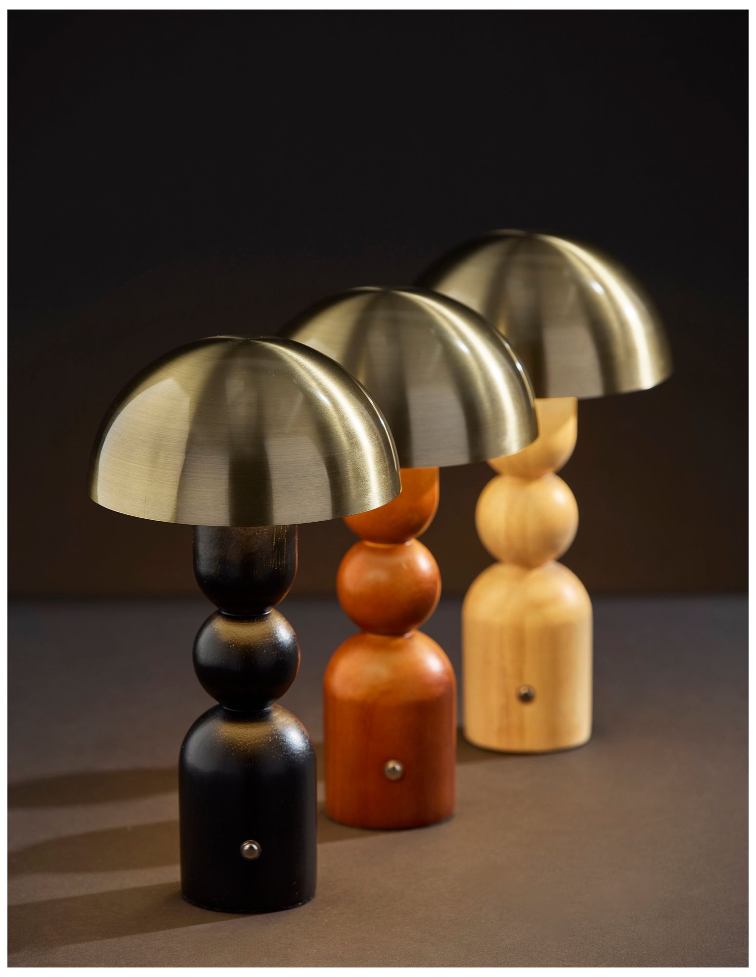 Image 7 Connie LED Cordless Table Lamp- Black more views