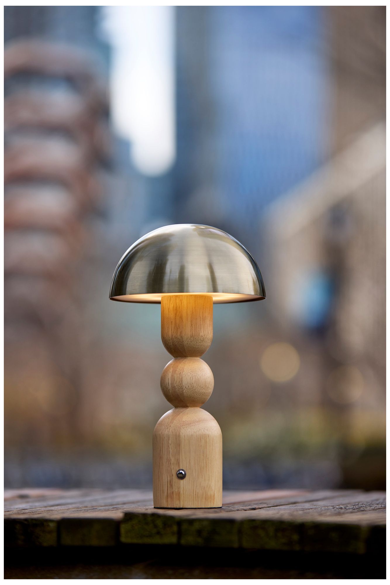 Image 2 Connie LED Cordless Table Lamp- Natural more views