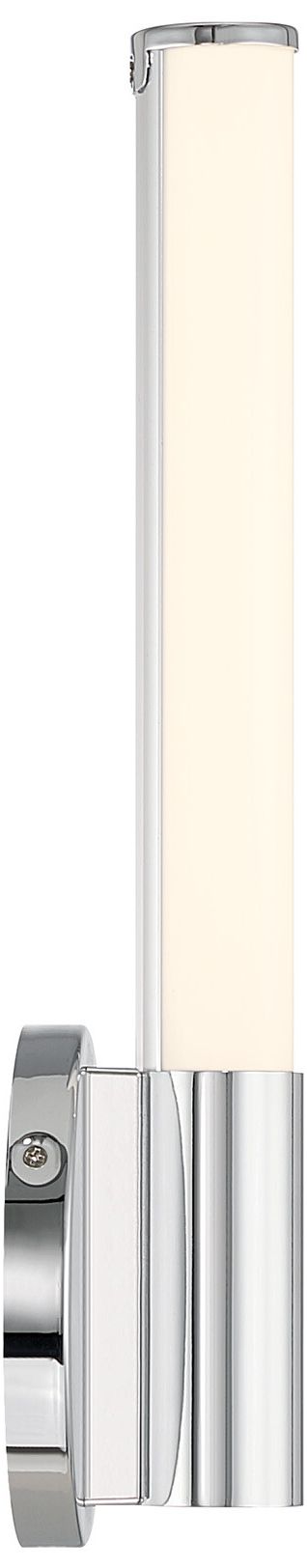 Image 5 Connor 14" Mini Tube LED Cylinder Vanity Light in Chrome more views