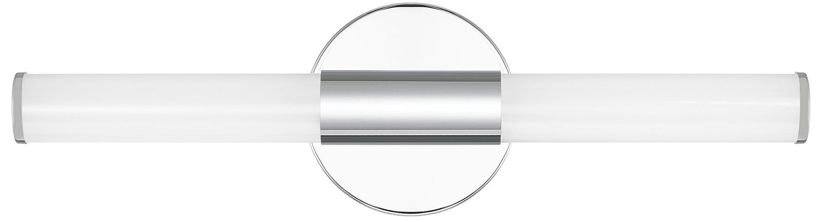 Image 2 Connor 18" Mini Tube LED Cylinder Vanity Light in Chrome more views