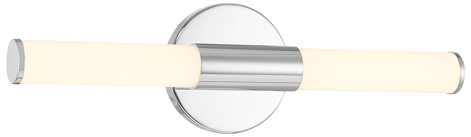Image 3 Connor 18" Mini Tube LED Cylinder Vanity Light in Chrome more views