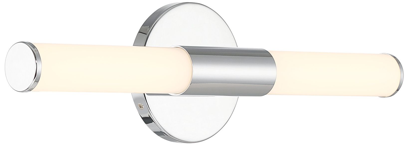 Image 4 Connor 18" Mini Tube LED Cylinder Vanity Light in Chrome more views