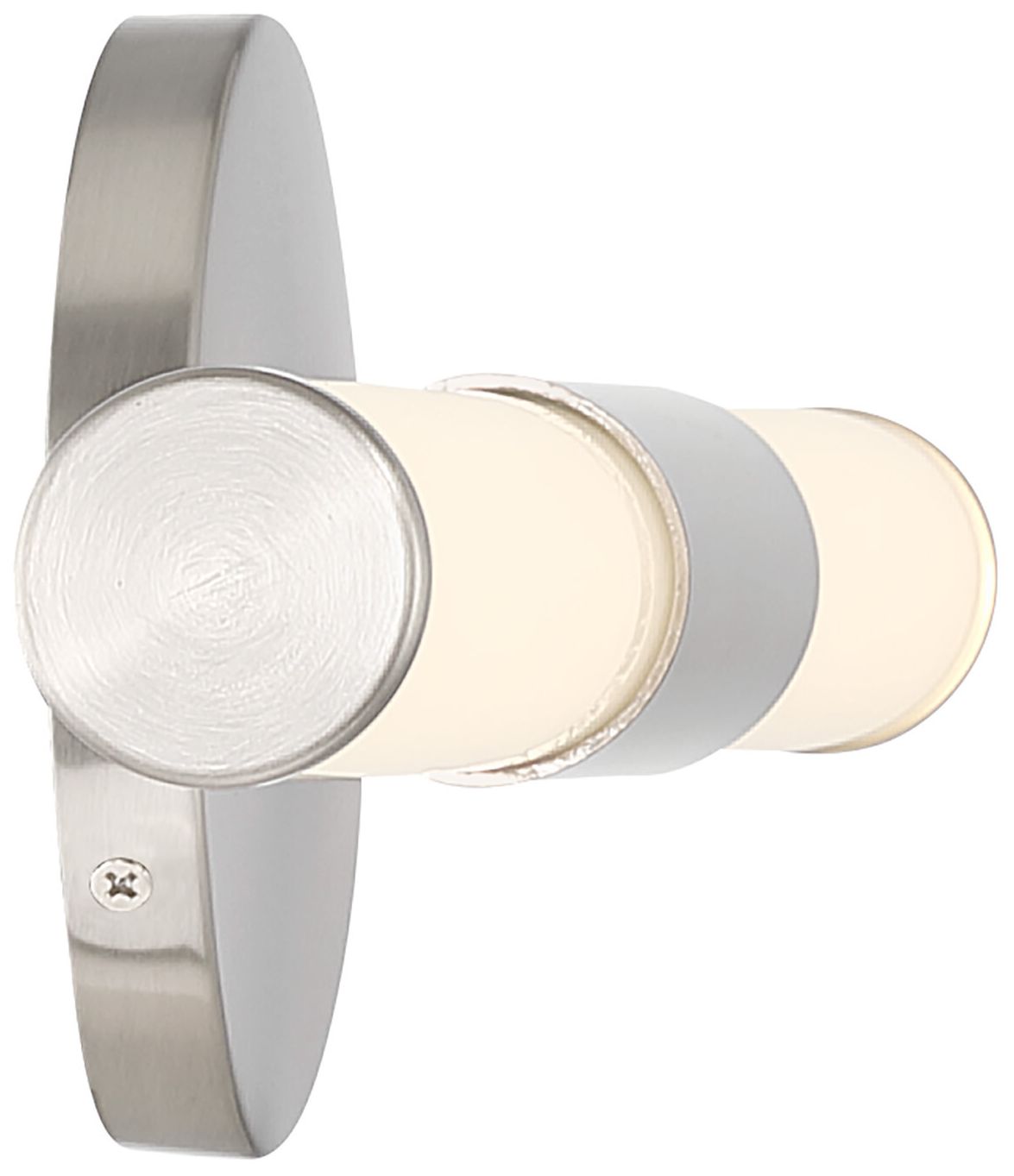 Image 5 Connor 18" Mini Tube LED Cylinder Vanity Light in Satin Nickel more views