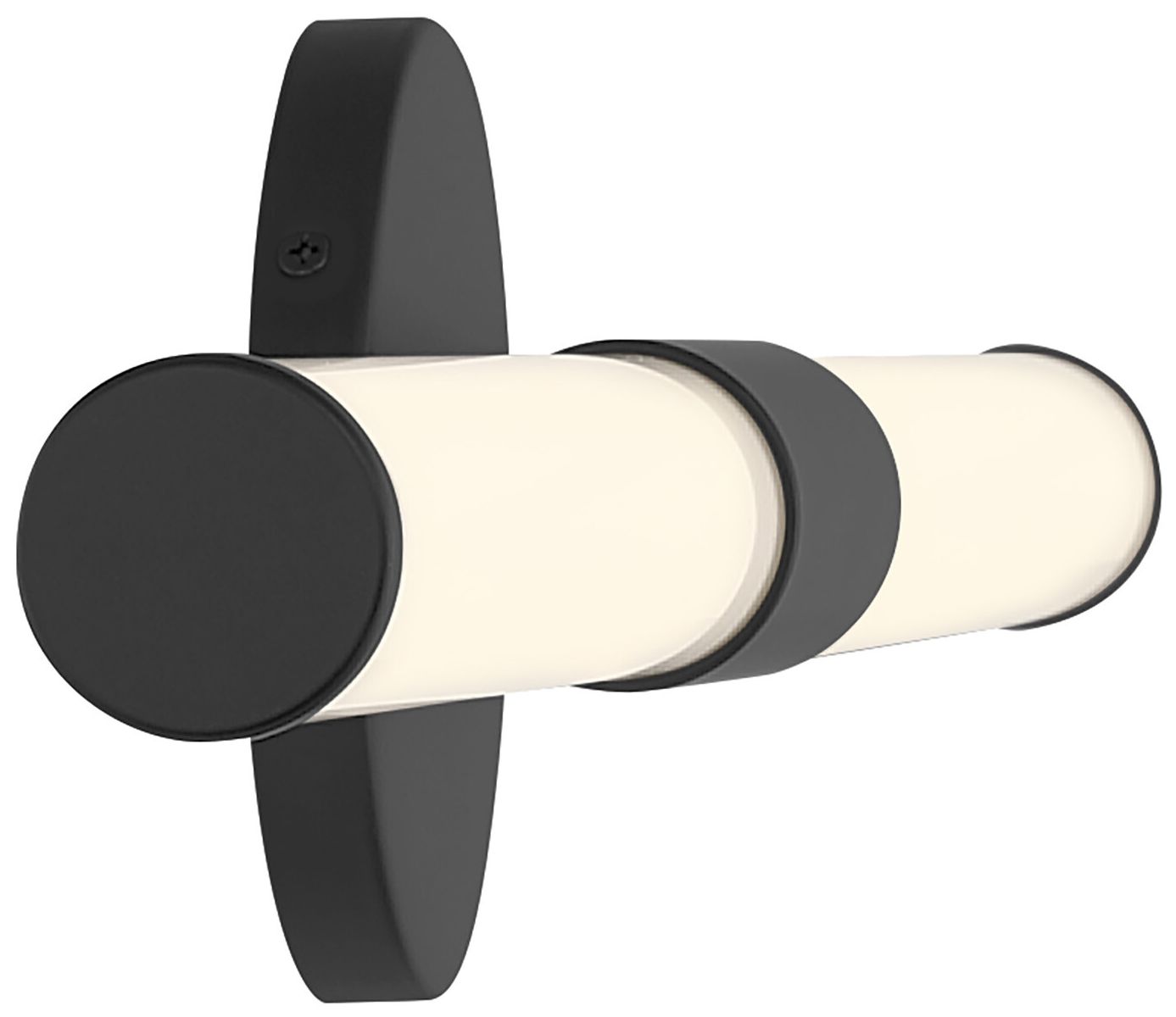Image 5 Connor 30" Mini Tube LED Cylinder Vanity Light in Black more views