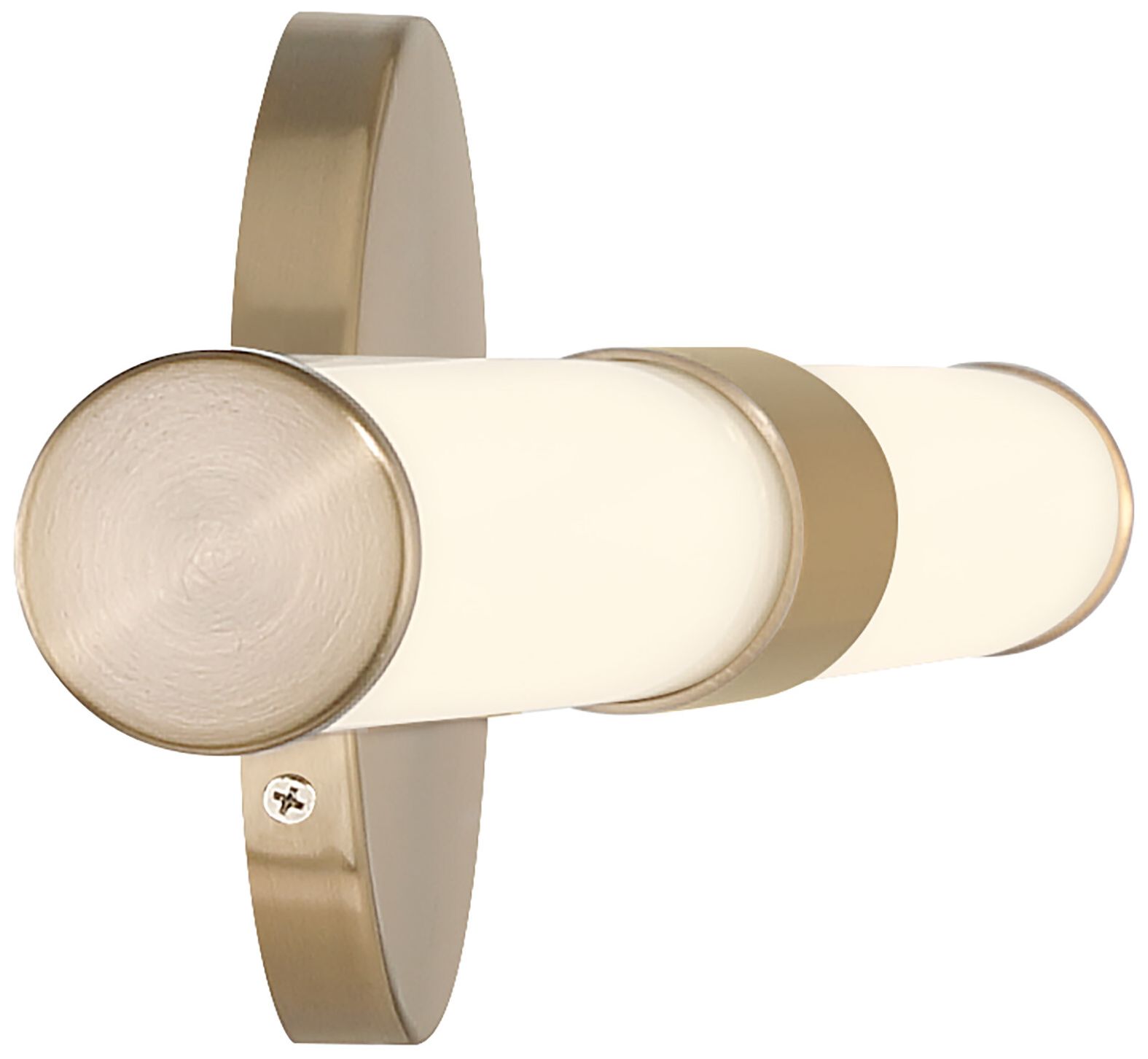 Image 5 Connor 30" Mini Tube LED Cylinder Vanity Light in Brass more views
