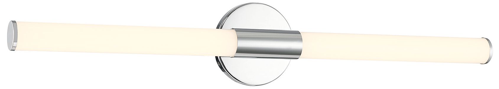 Image 3 Connor 30" Mini Tube LED Cylinder Vanity Light in Chrome more views