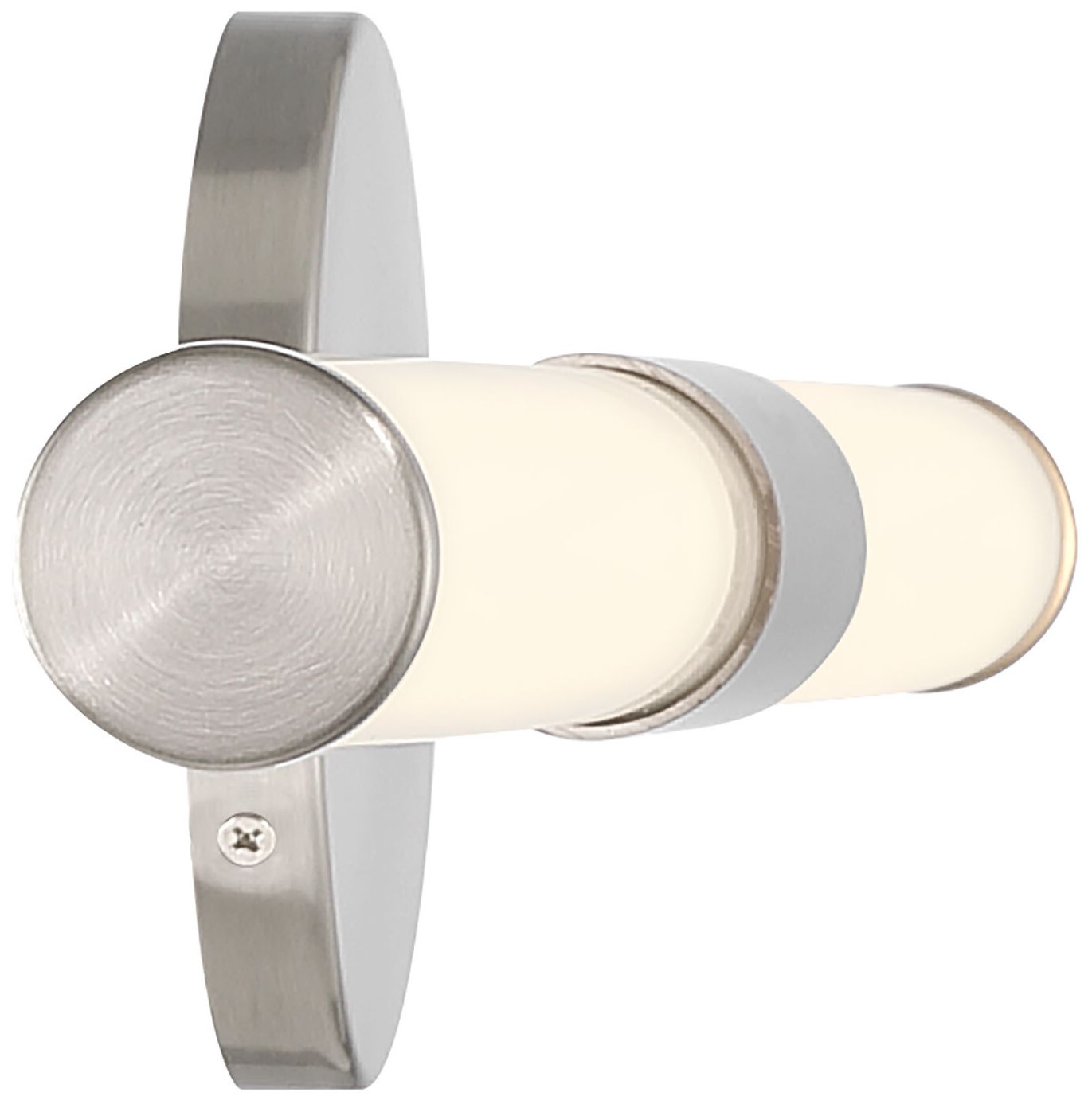Image 5 Connor 30" Mini Tube LED Cylinder Vanity Light in Satin Nickel more views