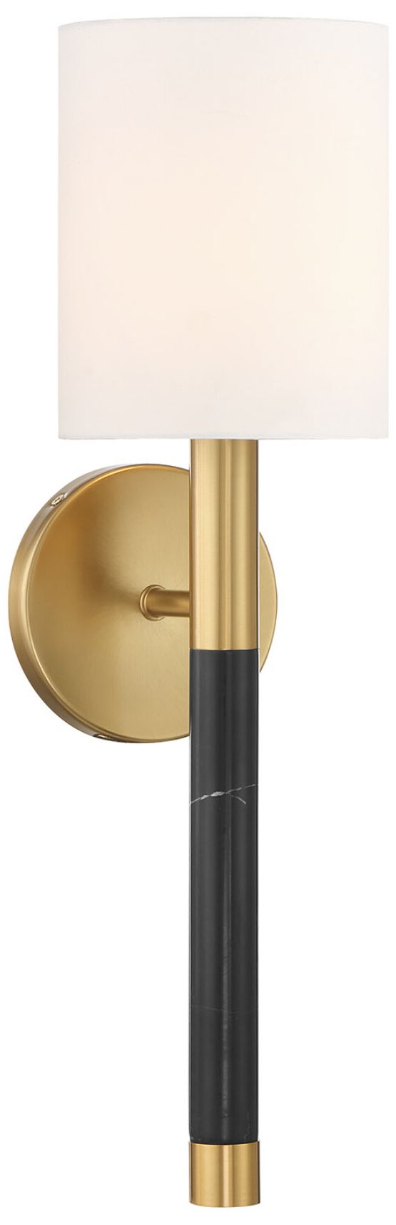 Thumbnail1 of Conrad 1-Light Wall Sconce in Warm Brass