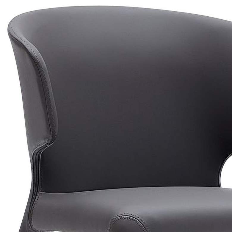 Image 3 Conrad Grey Faux Leather Dining Chair (Set of 2) more views