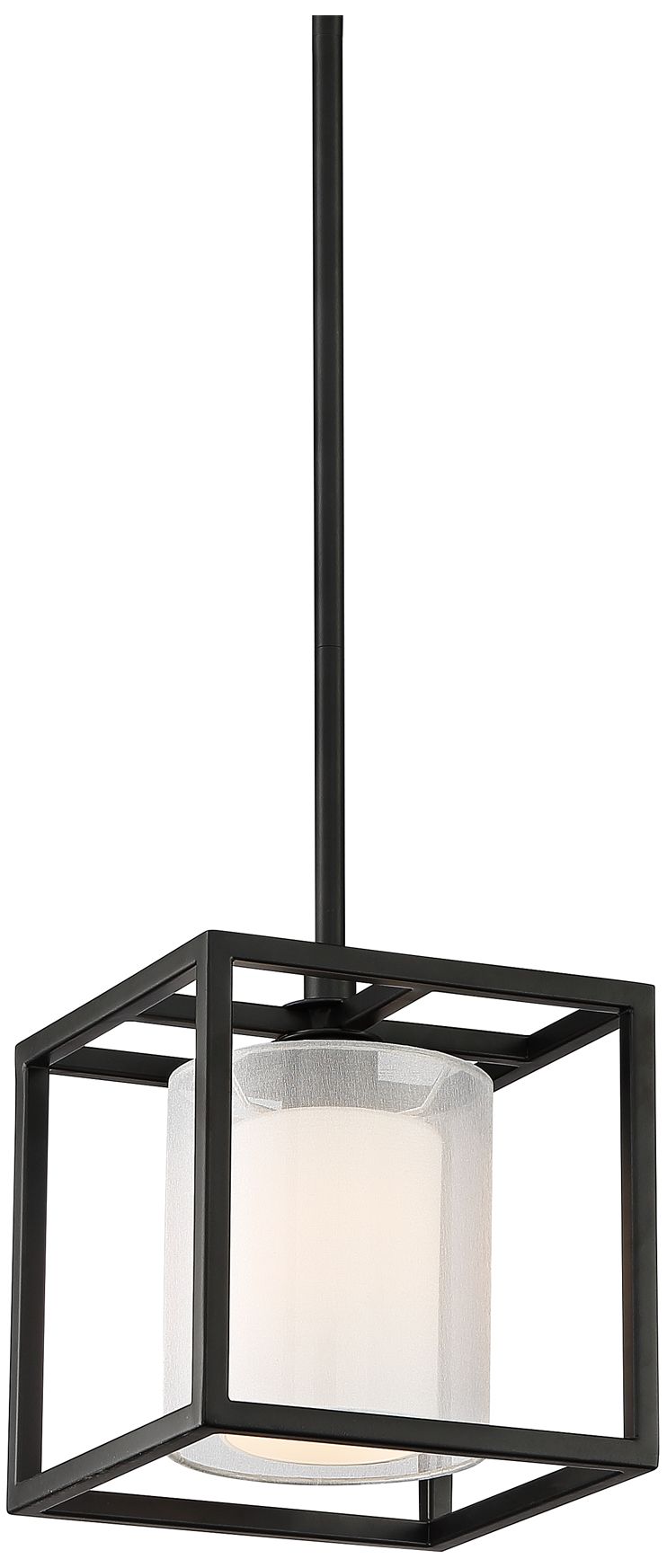 black cube ceiling light