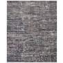 Conroe Abstract Hand Knotted Blue Area Rug 2' x 3'