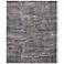 Conroe Abstract Hand Knotted Blue Area Rug 7'-9" x 9'-9"