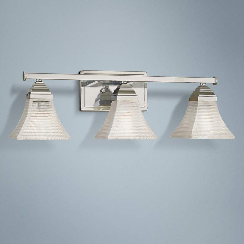 Image 1 Conspire 24 inch Wide Chrome 3-Light Bath Light