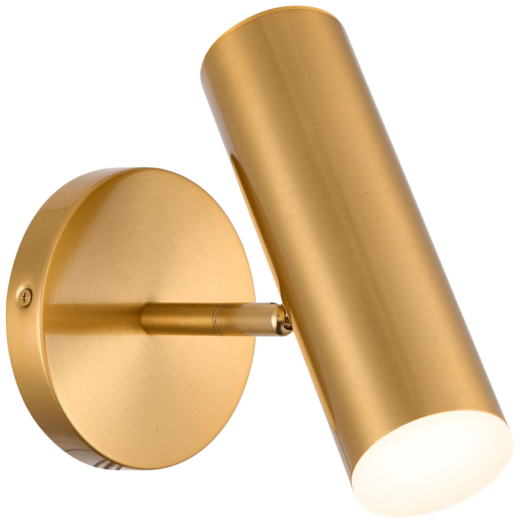 Image 3 Constance 7.75" High Aged Brass 6W LED Wall Sconce more views