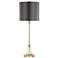 Constance Clear and Gold Table Lamp