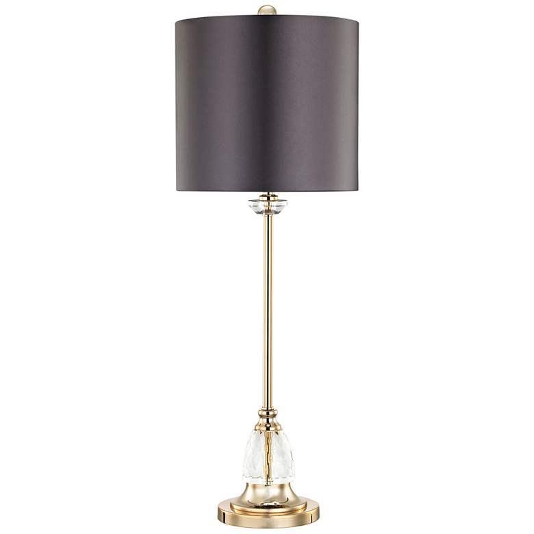 Image 1 Constance Clear and Gold Table Lamp