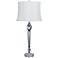 Constance Crystal and Chrome Table Lamp