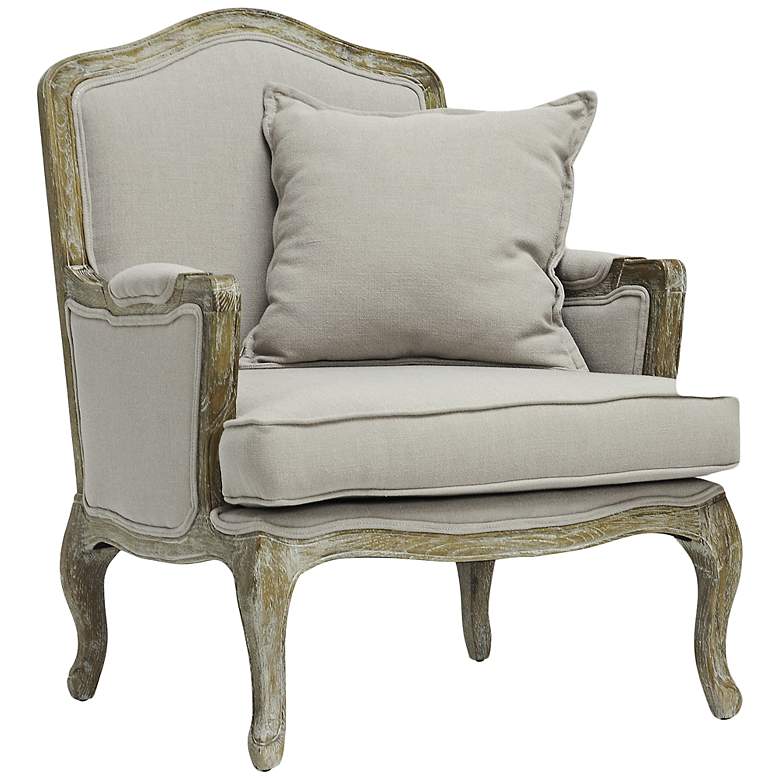 Image 1 Constanza Classic Antiqued French Accent Chair