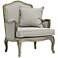 Constanza Classic Antiqued French Accent Chair