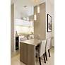 4_Constellation 11 3/4" Wide Gold 3-Light LED Mini Cluster Pendant more views