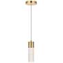 2_Constellation 4 3/4" Wide Gold LED Mini Pendant