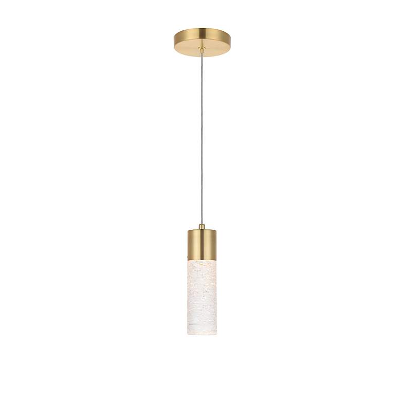 Image 5 Constellation 4 3/4" Wide Gold LED Mini Pendant more views