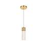 7_Constellation 4 3/4" Wide Gold LED Mini Pendant more views