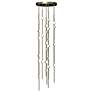 Constellation Andromeda 12"W Short Brass 3000K White Lens Round LED Pe