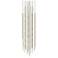 Constellation Andromeda 25" Round LED Pendant - Satin Brass - Clear Le