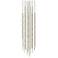 Constellation Andromeda 25"W Brass 2700K Clear Lens Round LED Pendant