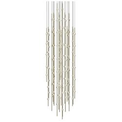 Constellation Andromeda 25"W Brass 2700K Clear Lens Round LED Pendant