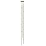 Constellation Andromeda 6"W Tall Brass 3000K Clear Lens Round LED Pend