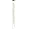 Constellation Andromeda 6"W Tall Brass 3000K White Lens Round LED Pend