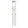 Constellation Andromeda Short 6" Round LED Pendant - Nickel - Clear Le