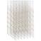Constellation - Cosmic Cube 30" LED Pendant - Satin Nickel - Clear Acr