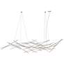2_Constellation Ursa Major Chandelier - Nickel - Clear Faceted Lens