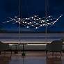 1_Constellation Ursa Major Chandelier - Nickel - Clear Faceted Lens