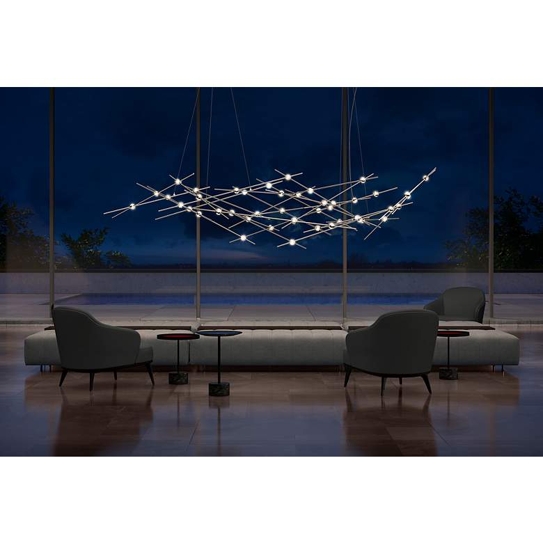 Image 2 Constellation Ursa Major Satin Nickel Pendant more views