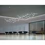 7_Constellation Ursa Major Satin Nickel Pendant more views